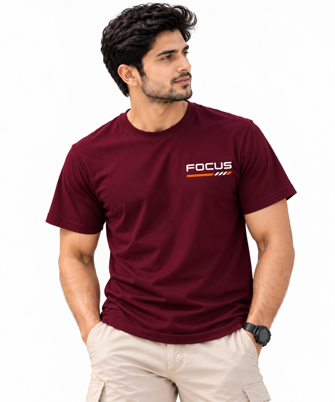 Focus_Maroon_Model_HD Image