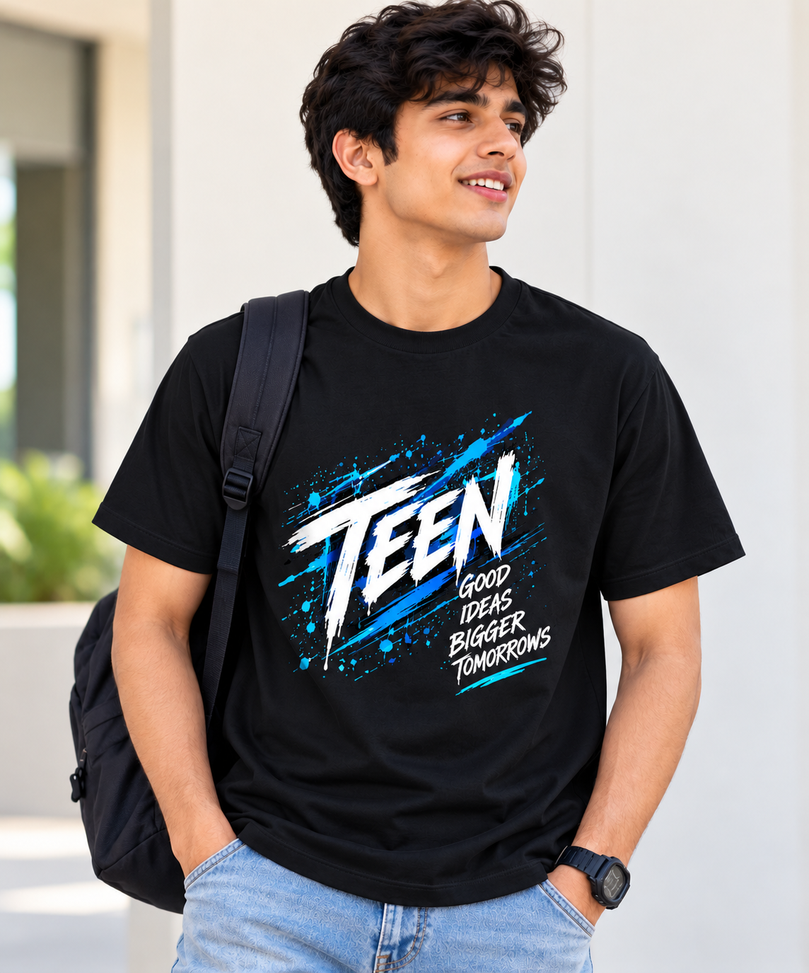Teen_Black_Model_Color HD Image