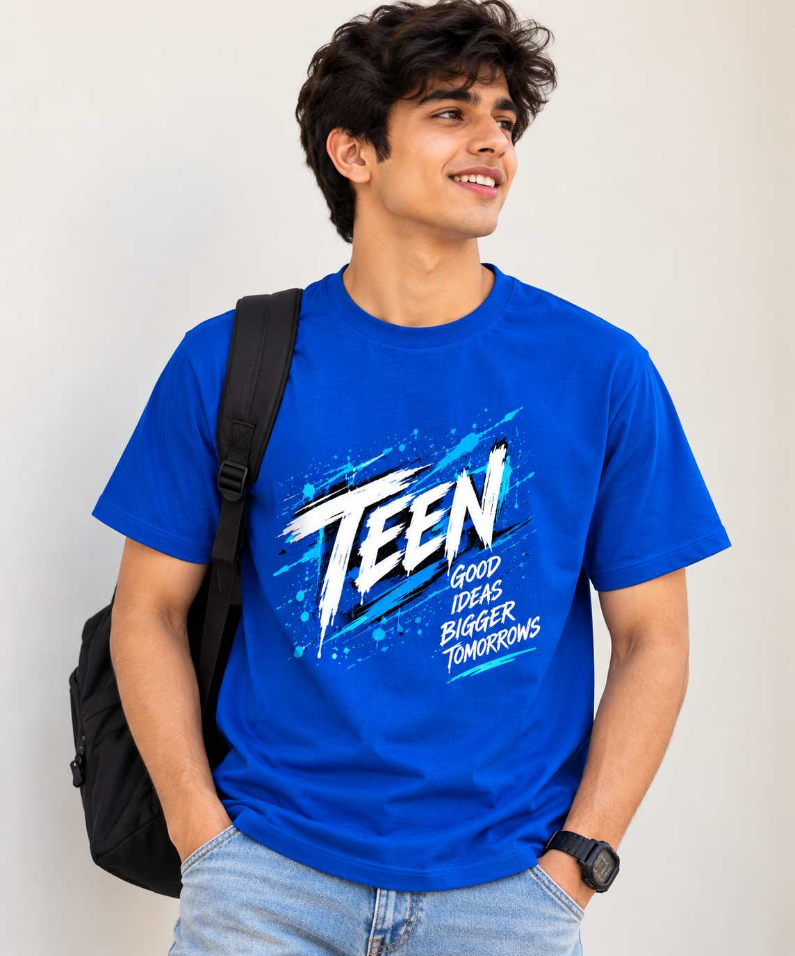 Teen_Blue_Model_Color HD Image