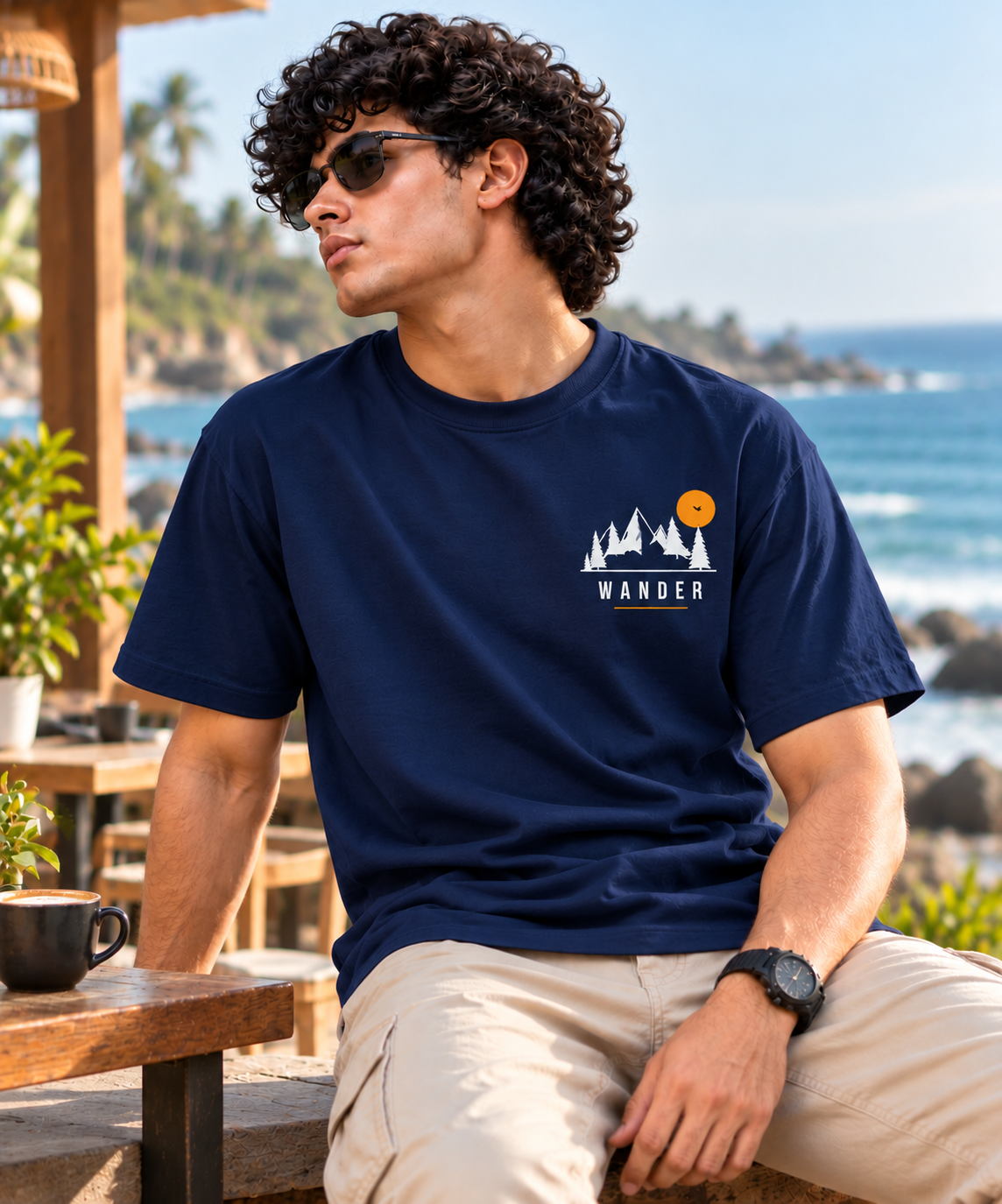 Wander_Navy Blue_Model_HD Image